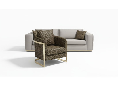 Bankstel 3+3 zitsbank Fauteuil Bankstellen Luxe set Velvet Stof Groep