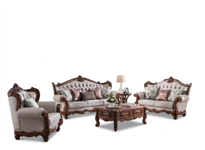 Bankstel 3+2+1 zitsgroep bank fauteuil bankstellen Klassieke set
