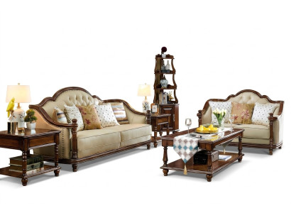 Klassieke design bankstel 3+2 zits bankstel bank 2 delige set