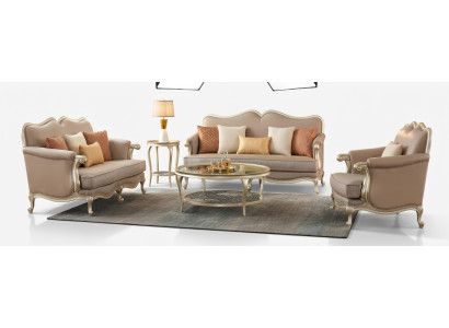 Luxe salontafel Ronde tafel Hotelmeubels Inrichting Tafels Goud