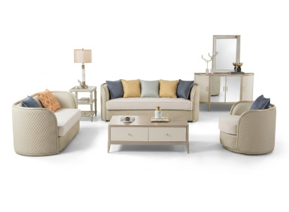 Stoffen bankstel bankstel 3+2+1 zits set Design bank banken modern