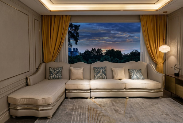 Woonkamer Textiel L-vorm Luxe Bankstellen Bankstellen Hoek Hoekbank Meubels  Woonkamer Textiel L-vorm Luxe Bankstellen Bankstellen Hoek Hoekbank Meubels