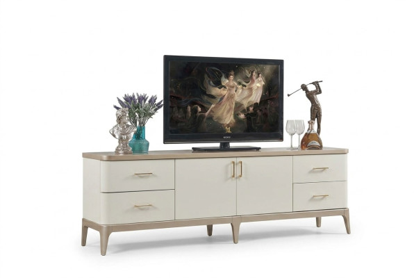 Tv-kast Lowboard Meubels Kasten Woonkamer Sideboard Wit Ladenkast Sideboards