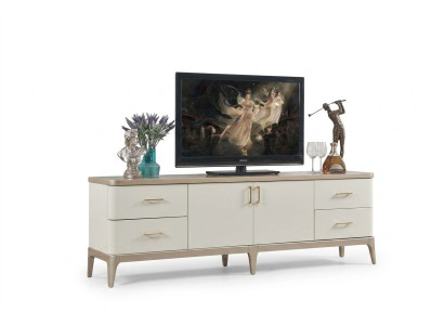 Tv-kast Lowboard Meubels Kasten Woonkamer Sideboard Wit Ladenkast Sideboards