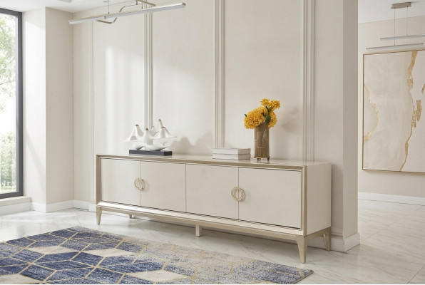 Dressoir Houten Kast Meubel Ladenkast Sideboard Wit Serveren