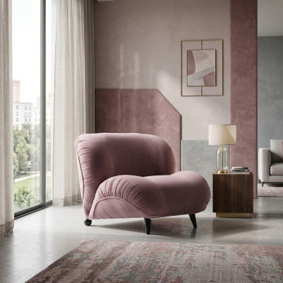 Fauteuil eenzitter luxe gestoffeerde meubels woonkamer eenzitter fauteuil textiel lounge