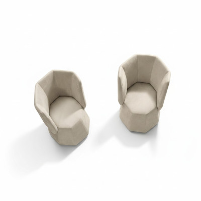 Ontwerp Fauteuil Luxe Eenpersoons Modern Armleuning Textiel 1 Zitmeubel Eenpersoons Prianera