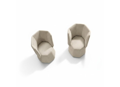 Ontwerp Fauteuil Luxe Eenpersoons Modern Armleuning Textiel 1 Zitmeubel Eenpersoons Prianera