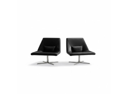 Fauteuil Italiaanse Stijl Luxe 1-Zits Gestoffeerde Designer Fauteuil Leer Prianera
