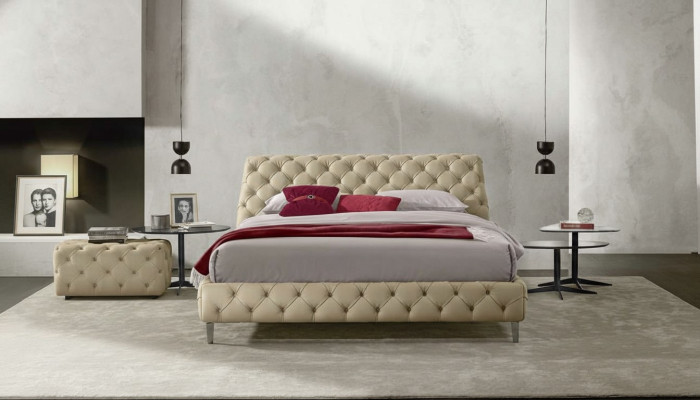 Chesterfield Bed Luxe Bedden Houten Bedframe Meubelontwerp Modern Bedframes