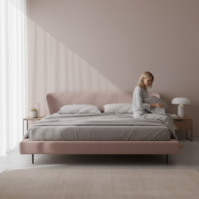 Rosa Bed Design Luxe bedden Italiaanse moderne meubels Slaapkamer Prianera