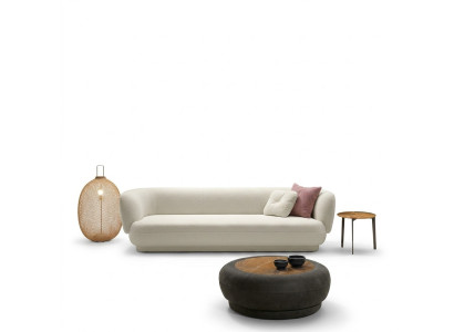 Luxe driezitsbank Wit Bankstel 3-zitsbanken Ontwerp Moderne Designmeubelen Banken