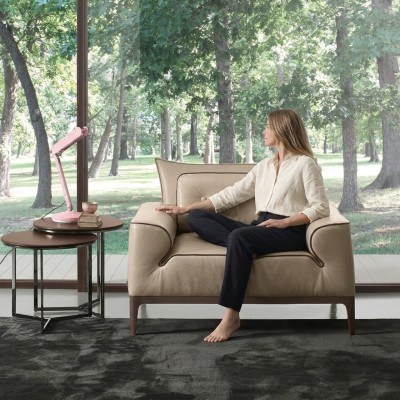 Fauteuil Stoel Modern Design Moderne Leren Eenzitter Relax Stijl Luxe Meubels Nieuw