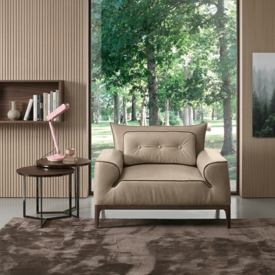Fauteuil Stoel Modern Design Moderne Leren Eenzitter Relax Stijl Luxe Meubels Nieuw