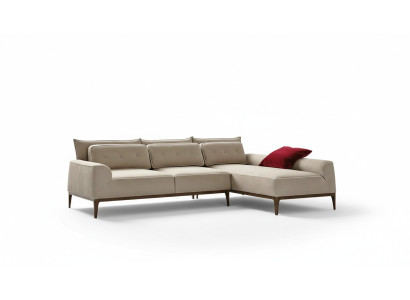 Hoekbank L-vorm Bank Luxe Meubels Bank Grijs Ontwerp Woonkamer Meubels Italiaans