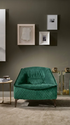 Luxe meubelontwerp fauteuil Klassiek modern design fauteuil Textiel Woonkamer Nieuw