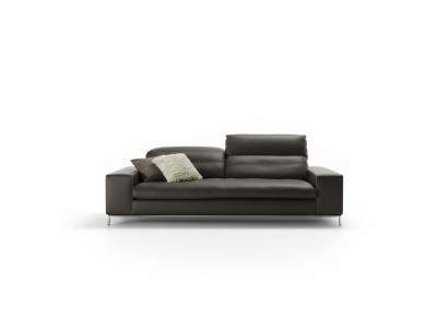 Moderne bank 2-zits luxe lederen bankstellen tweezitter woonkamer design Prianera bank