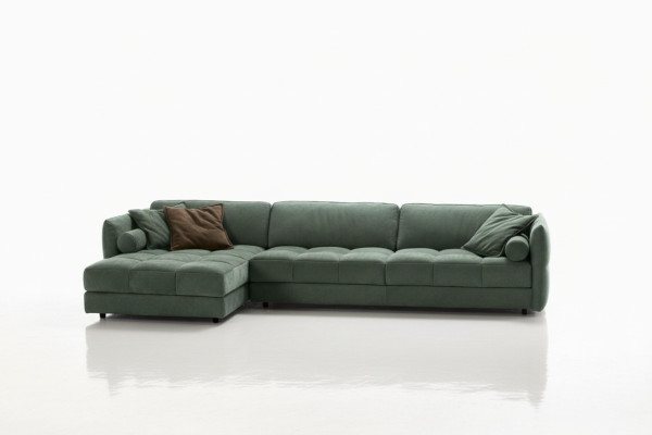 Hoekbank Textiel Bank Bekleding Hoek Moderne Bank Woonkamer L-vorm Ontwerp