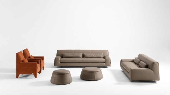 Sofagarnitur Couch Bekleding Leren Bankstel Prianera Italiaanse Meubelen Bank