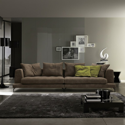 Bank 4-zits banken Luxe bekleding leren bank Luxe bank leer Vierzits