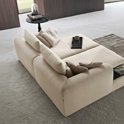 Eckbank Italiaanse meubels Hoekbank Bank Bekleed bankstel Bankstel Sofas
