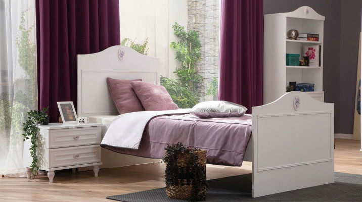 Kinderbed Kinderbed Kinderen Design Modern Wit Bed Kinderkamer Nieuw
