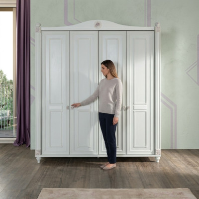 Kinderkamer kasten Wit design kledingkasten Kast