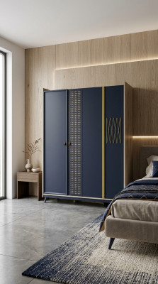 Kledingkast Kast Ontwerp Kinderkamer Meubels Multifunctionele Kasten