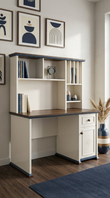 Schrijftafel Luxe Tafel Schrijftafels Plank Kast Hout Meubels Tafels