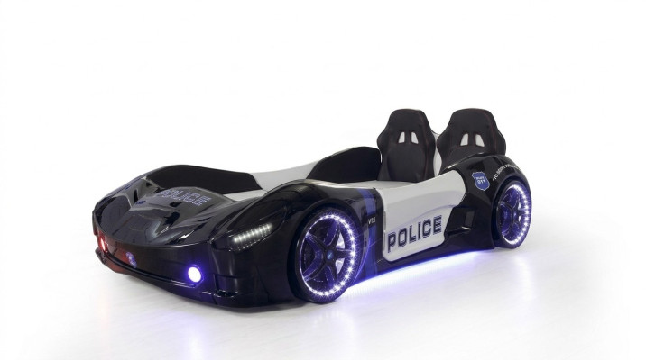 Raceauto Autobed Matras Kinderbed Auto-bed Kinderkamer meubels