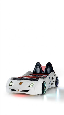 Autobed kinderkamer raceauto auto bed kinderbed houten meubelen nieuw.