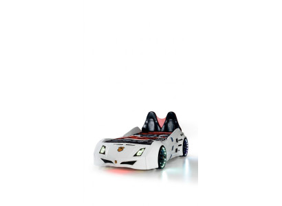Autobed kinderkamer raceauto auto bed kinderbed houten meubelen nieuw.