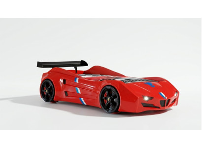 Raceauto bed kinderbed Raceauto kinderkamer bedden meubels rood