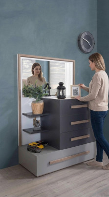 Commodes tienerkamer commodes dressoir hout inrichting slaapkamer