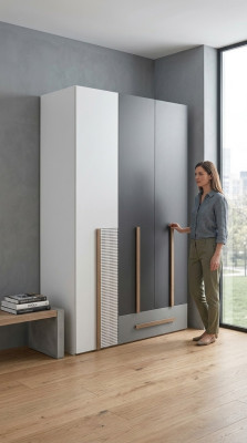 Kast Moderne Stijl Kasten Plank Kledingkast Jeugdkamer Hout