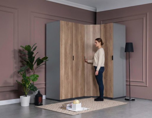 Kledingkast tienerkamer bruin Kasten Meubeldesign Nieuw Slaapkamer