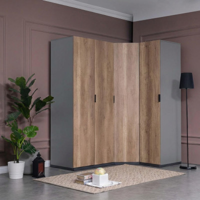 Kledingkast tienerkamer bruin Kasten Meubeldesign Nieuw Slaapkamer