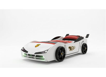 Race car auto bed mattress children's bed car bed nursery furniture.