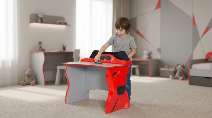 Schrijftafel Moderne jeugdkamer kinderkamer designmeubelen luxe