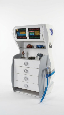 Ontwerper dressoir kast plank kinderkamer dressoir tankstation nieuw