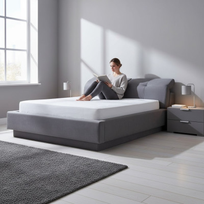 Bedontwerp Tweepersoonsbed Materiaal Hout Bedden Bekleding Slaapkamermeubels 160x200