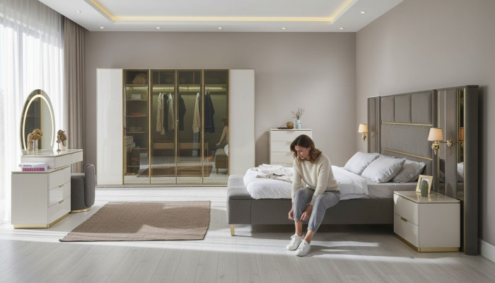Kledingkast Kast Luxe Hout Kasten Meubels Ontwerp Luxe Meubelen Slaapkamer