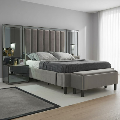 Meubelen 2x Nachtkastje Houten Console Tafels Bijzettafels Slaapkamer Compleet