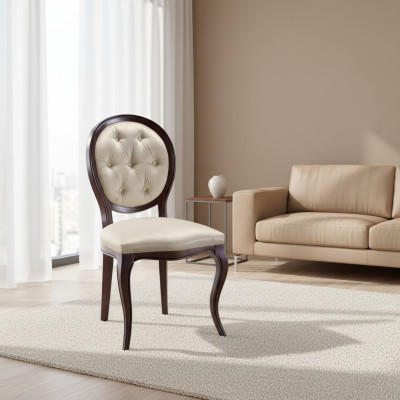 Stoelen Eetkamer Stoel Luxe Fauteuil Chesterfield Meubilair Houten Stoel