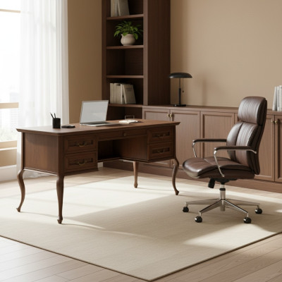 Bureau Houten Tafel Tafels Bureaus Meubels Kantoor Meubelen Ontwerp