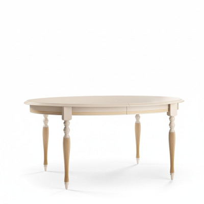 Klassieke eettafel Ovale tafels Eettafel Houten meubels Luxe Nieuw