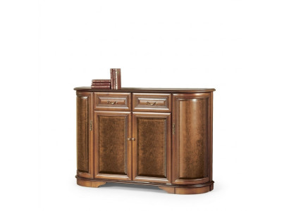 Bruine commode in antieke stijl dressoir dressoirs houten kast