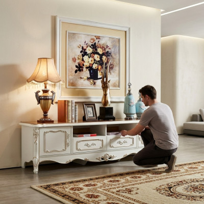 rtv Stand Bijzettafel Dressoir Woonkamer Commodes Hout Barok Rococo