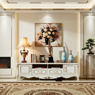 rtv Stand Bijzettafel Dressoir Woonkamer Commodes Hout Barok Rococo