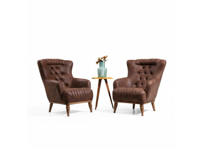 Luxe meubelontwerp Moderne designstoel Bruin Woonkamer Nieuw